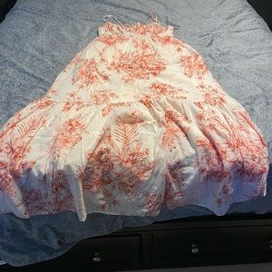 Old Navy Maternity Flower Print Maxi Dress